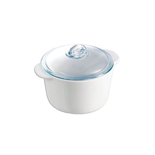 Pyrex Cocotte Ronde Flamme Vitro Cera 3 L Gris