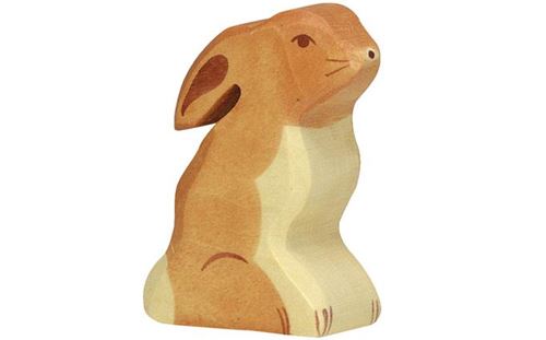 Figurine en bois Lapin HOLZTIGER
