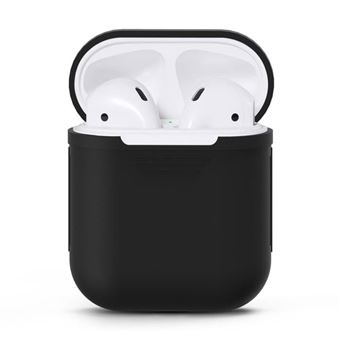 15% sur VSHOP® Étuis en silicone pour écouteur AirPods protection contre  les chocs en silicone - étui pour Apple pods casque iPhone 7/7Plus (noir) -  Accessoire Audio - Achat & prix