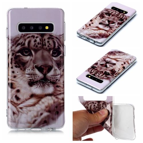 Coque en TPU impression de modèle leoaprd pour votre Samsung Galaxy S10