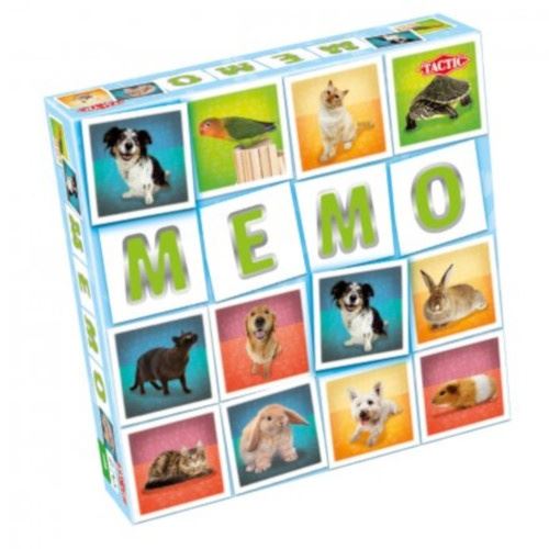 Tactic Jeu de mémoire Pets Memo
