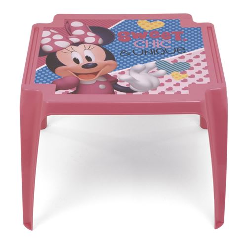 Table en plastique 50x55x44cm de DISNEY-Minnie