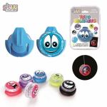 1 Yoyo Lumineux Emoji Visage Monstre Accroche Ceinture Jouet