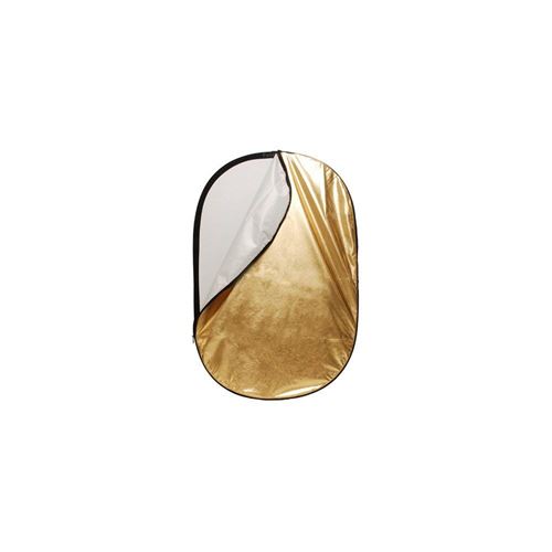 Linkstar R-90120gs 90 X 120 Cm 2-en-1 Réflecteur - Or/argent