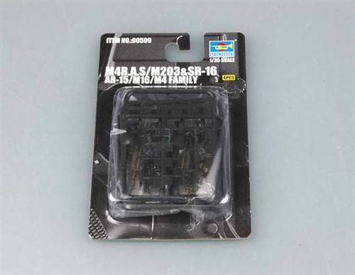 Ar-15/m16/m4 Family Sr16 - 1:35e - Trumpeter