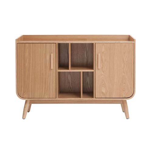 Miliboo Buffet scandinave frêne 2 portes HALLEN