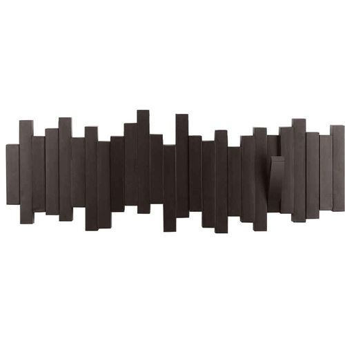 Umbra - Porte manteau design mural Sticks Expresso