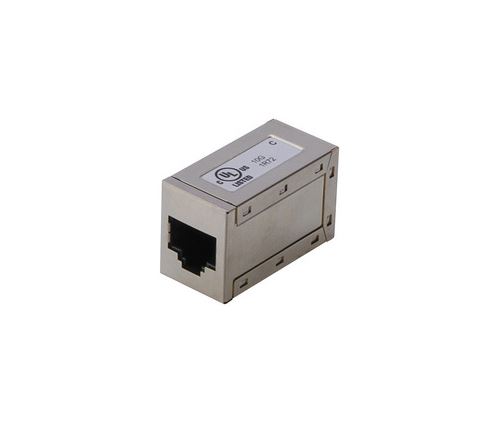 DIGITUS - Coupleur réseau - RJ-45 (F) pour RJ-45 (F) - blindé - CAT 6 - sans halogène