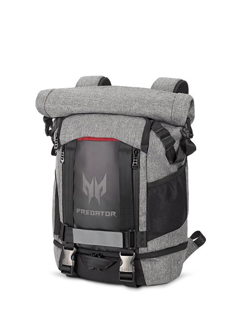 Acer NP.BAG1A.255 Polyester Noir, Gris, Rouge sac à dos - Sacs à dos (Polyester, Noir, Gris, Rouge, 39,6 cm (15.6), 431,8 mm, 152,4 mm, 660,4 mm)