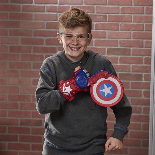 Pistolet de lancement de bouclier Captain America, Marvel Avengers