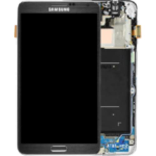 Ecran tactile + LCD gris avec châssis de remplacement pour Samsung Galaxy Note 3 Mini Lite (N7505)