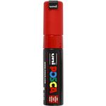 POSCA PC8K PTE LARGE BISEAUTE ROUGE