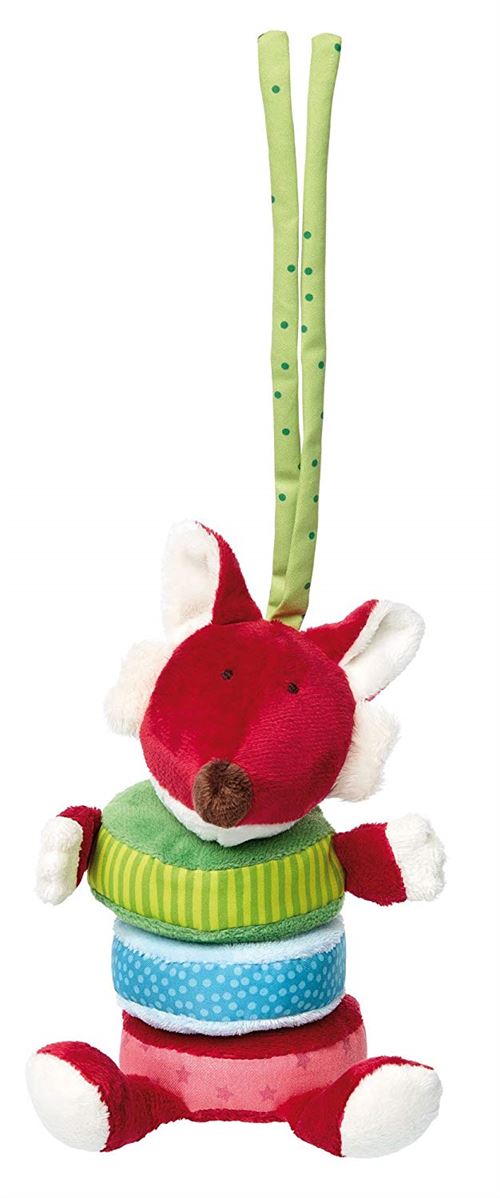 sigikid, 41509 Bébé Mixte Jeu Premier Âge à Accrocher Renard Vibrant, PlayQ