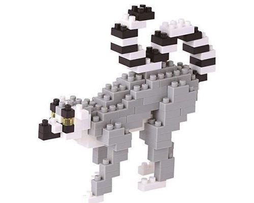 Nanoblock - NBC-166 - Lémurien - 130 pièces NBC_166