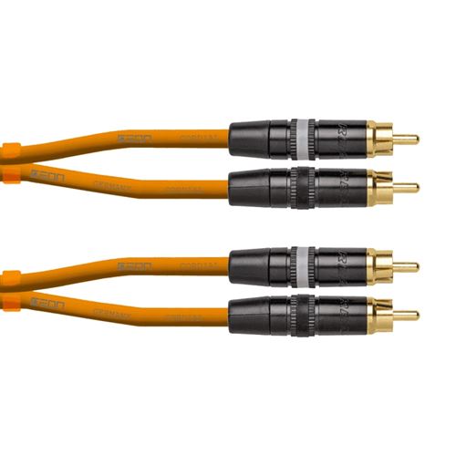 CORDIAL - CEON DJ RCA 3 O - Câble DJ 2x RCA vers 2x RCA - 3,00 m