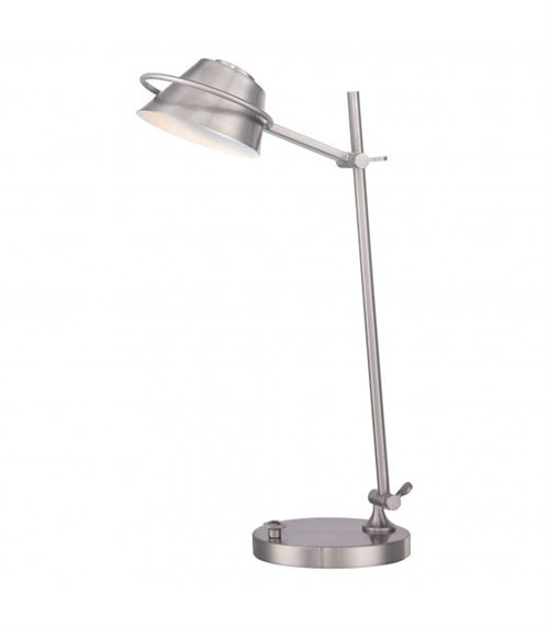 Lampe Spencer, nickel brossé