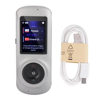 25 Sur T2s Traducteur Vocal 52 Langues Bande Traducteur Achat Prix Fnac