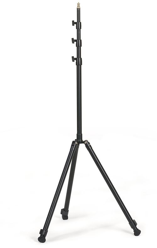 Kaiser Fototechnik 3190 Lampe trépied Vario Base 300 avec hauteur env. 63–298 de réglage nivellement jambes (cm) Noir