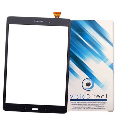 Vitre ecran tactile pour SAMSUNG Galaxy Tab A (2018) Taille 10.5 SM-T590 SM-T595 noir