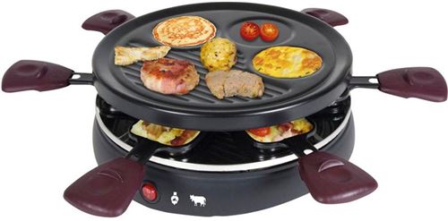 Kalorik Chalet Suisse TKG RAC 1008 CS - raclette/grill/pannenkoekpan