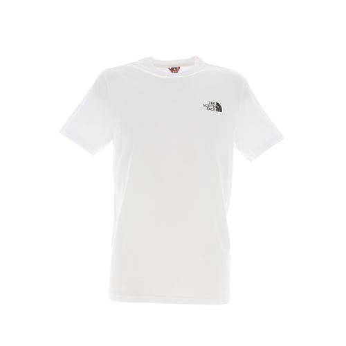 The North Face Homme T-shirt de logo Dome Simple, Blanc