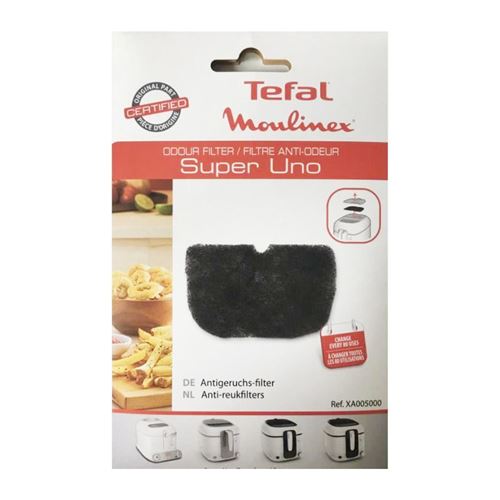 Moulinex Cartouche Filtrante Carbone Avec Paroi Aluminium Pour Friteuse