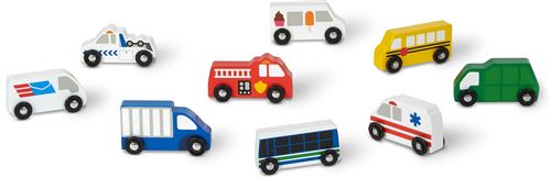 Melissa & Doug ensemble de voiture 10 pièces