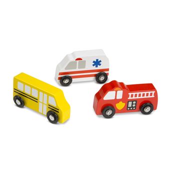 Melissa Doug ensemble de voiture 10 pieces Voiture Achat prix fnac
