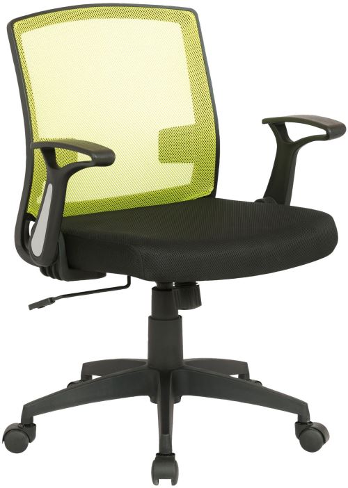 Fauteuil de Bureau / Chaise Gamer renton avec Dosiier en maille - Couleur Noir/Vert