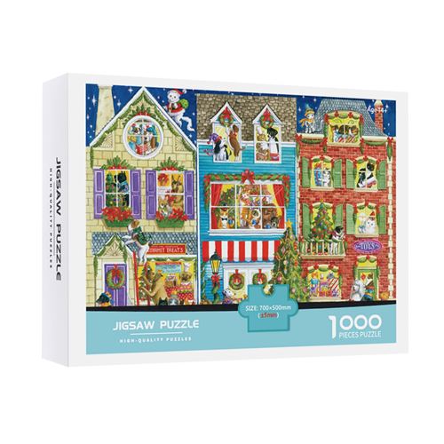 Noël Shop Jigsaw Puzzle Animal Pour Adultes Jouet De Puzzle - Temu Belgium