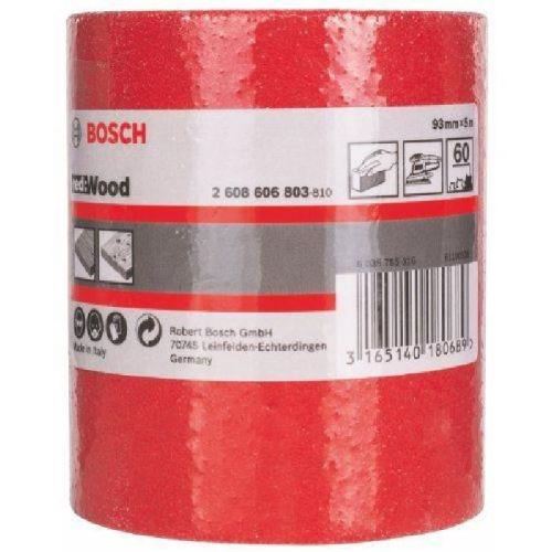 Bosch Rouleau De Papier Abrasif - 93Mmx5M - Grain 60
