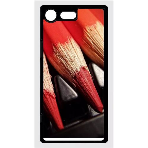 Coque My-Kase pour sony Xperia Z5 Premium - crayons de couleur - Noir