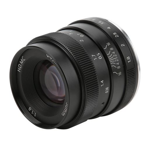 Objectif Focale Fixe Portrait Demi-Cadre 50Mm F1.8 Pour Sony A5000 A6000 A6300 A6500 A7 A7R A7Ii A7Rii