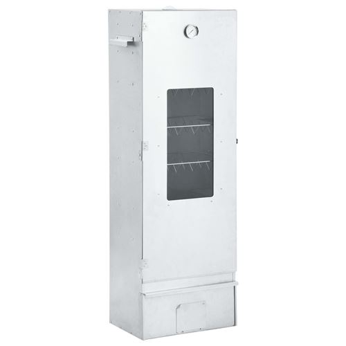 vidaXL Fumoir de four à BBQ avec 1 kg de copeaux de bois 44,5x29x124cm