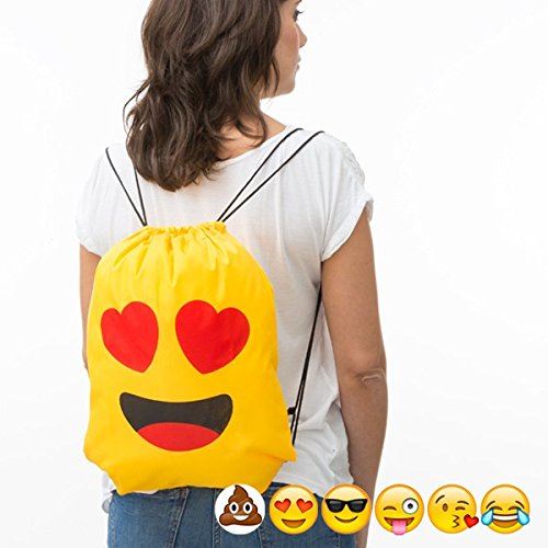 Sac à Dos à Cordes Émoticônes - Wink