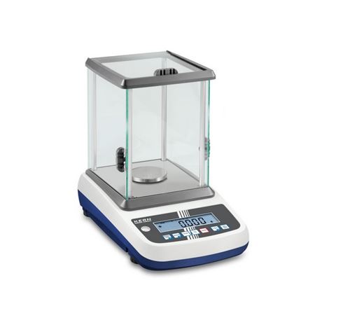 Kern - Balance de précision lecture 0,001 g portée max. 300 g plateau ∅ 80 mm avec grande chambre en verre - EWJ300-3H