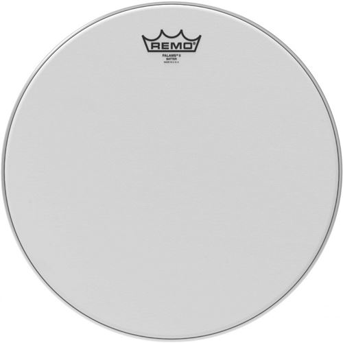 Peaux Caisses Claires Falams Blanc Lisse 14 Pouces
