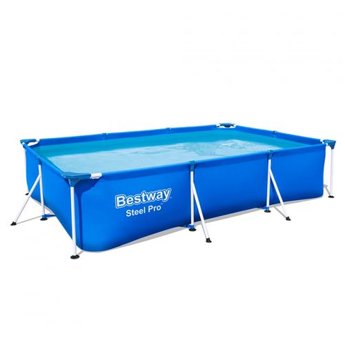 Piscina Steel Pro Rettangolare Telaio Portante Cm.300x201x66h. - Kg.19,6 - Lt.3.300 (art.56404)