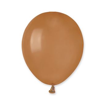 50 ballons latex bio 13cm moka - gemar 57607 - 1