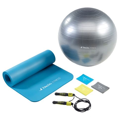 Kangui - Kit d'accessoires de Fitness - Pack Home Fitness Basic