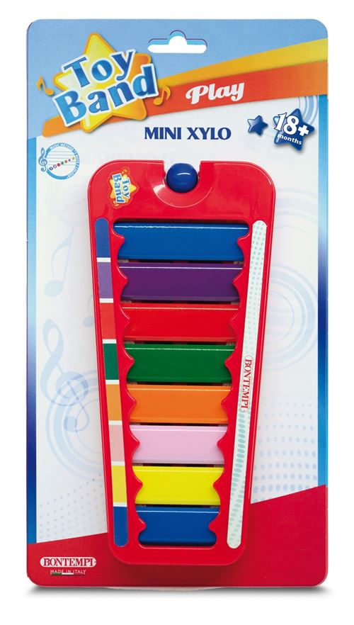 Bontempi Xylophone Toy Red Band