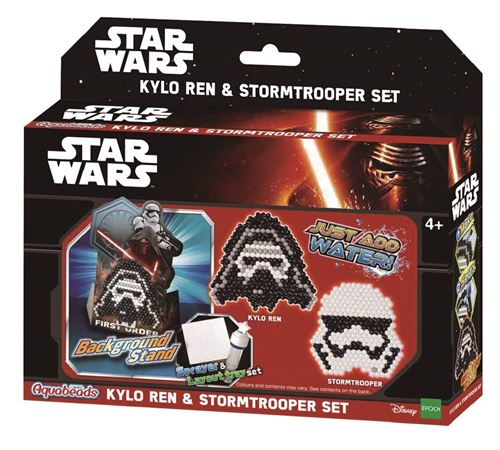 Aquabeads Star Wars Kylo Ren et Stromtrooper Lot
