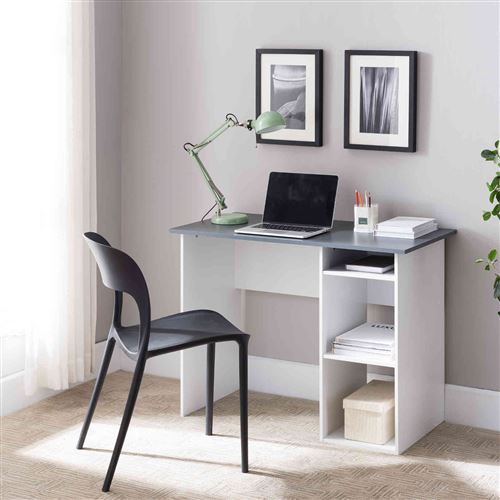 Bureau 2 niches en bois - BU4038