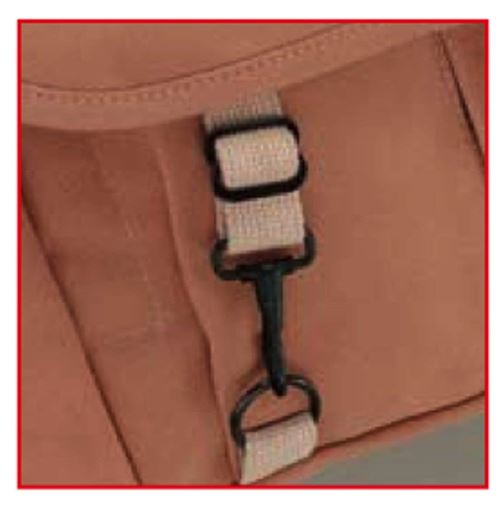 Domke F-5XA Small Shoulder Sacoche pour appareil photo avec ceinture Sable/Beige