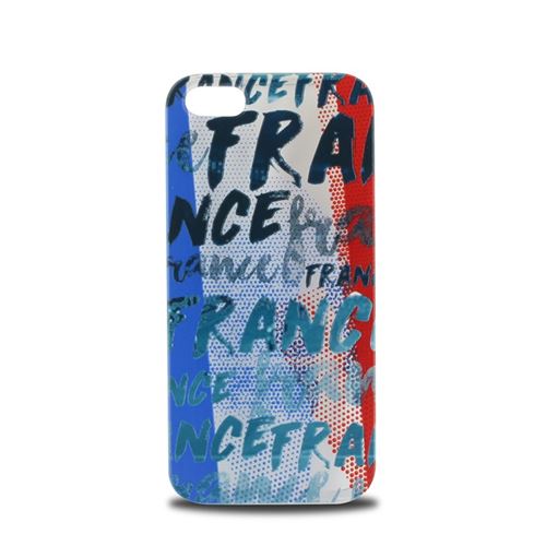 MOOOV Coque souple transp Flag France pour iPhone 5/5S/5C/SE 682037