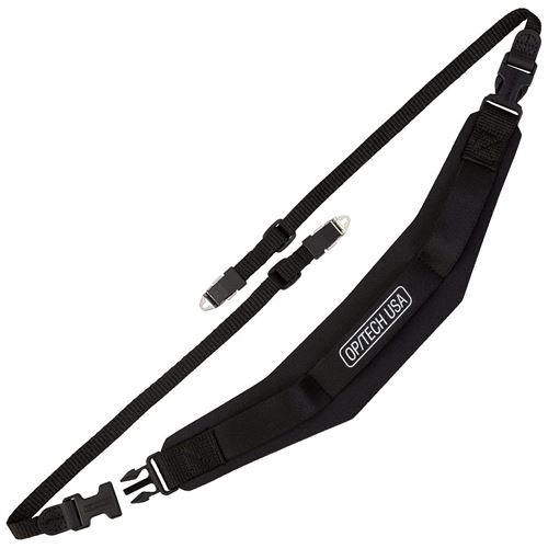 Optech USA Super Pro A Sangle QD pour Boîtier moyen réglable de 51 cm à 61 cm Noir