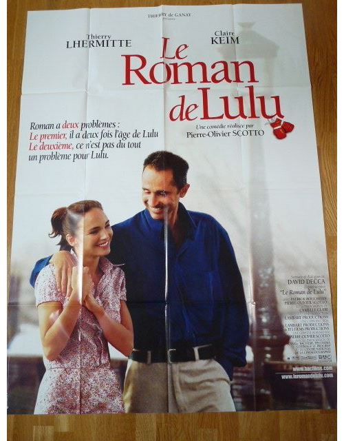 Roman De Lulu AFFICHE CINEMA ORIGINALE