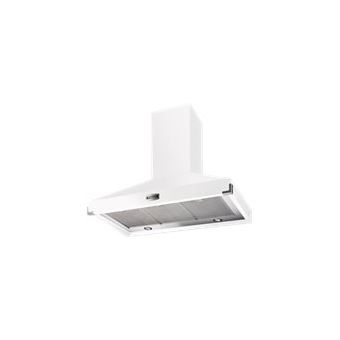Falcon Super Extract 100 - Hotte - hotte décorative - largeur : 100 cm - profondeur : 55 cm - evacuation - blanc neige