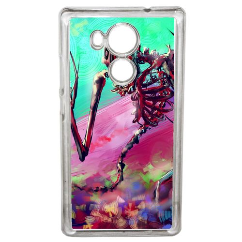 Coque Squellette Fun Compatible Mate 8 Transparent