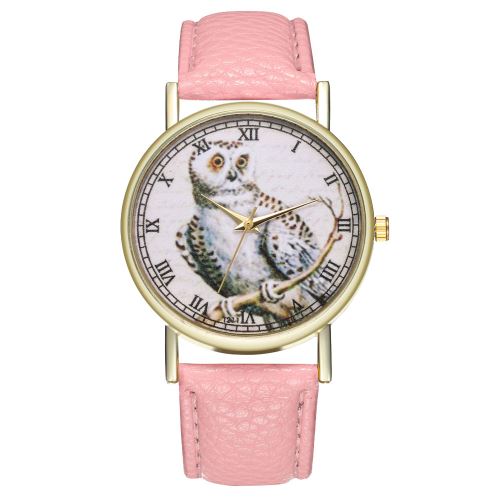 Montre de tendance de modèle de bande dessinée à quartz tendance montre de mode de Mme. Hommes de vente pour hommes T211-Arose